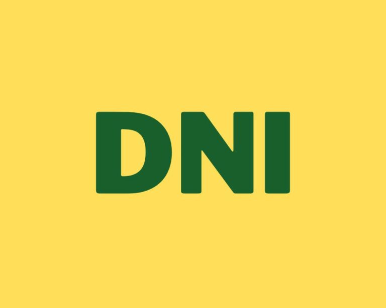 What Does Dni Mean What Does Dni Mean